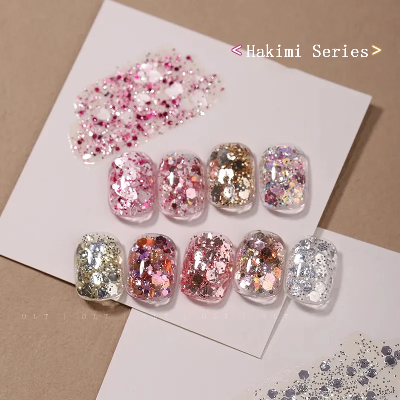 2026 New Strobe Sequin Nail Ar - Resin Art Uv Light recension och pris