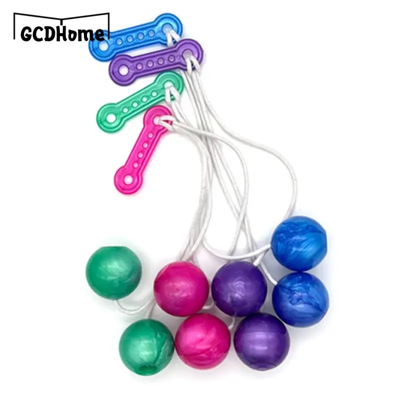 1x Fidget Clack Ball Toy Pro-Clacker Balls Lato-Lato Clack Ball Antistress Noise Maker Kid Novelty Toy Party Favor Gift