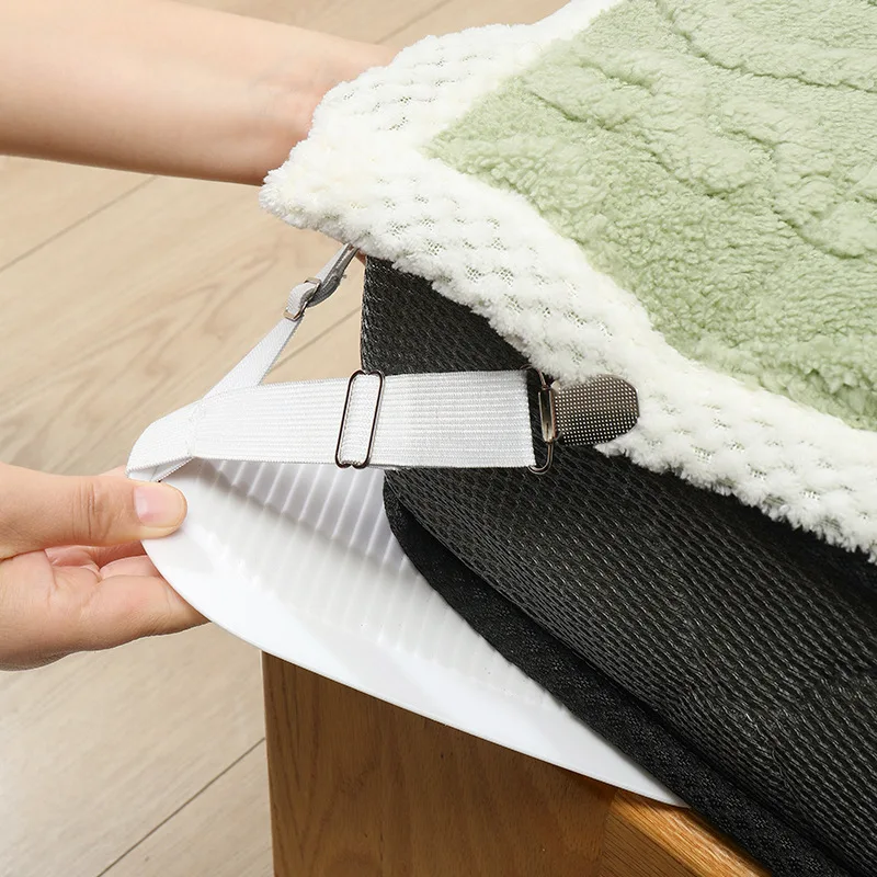 2-Piece Bed Sheet & Mattress Fasteners, Sofa Cushion Anti-Slip Buckle, Traceless Anti-Shift Holder for Bed Mat, Mahjong Mat
