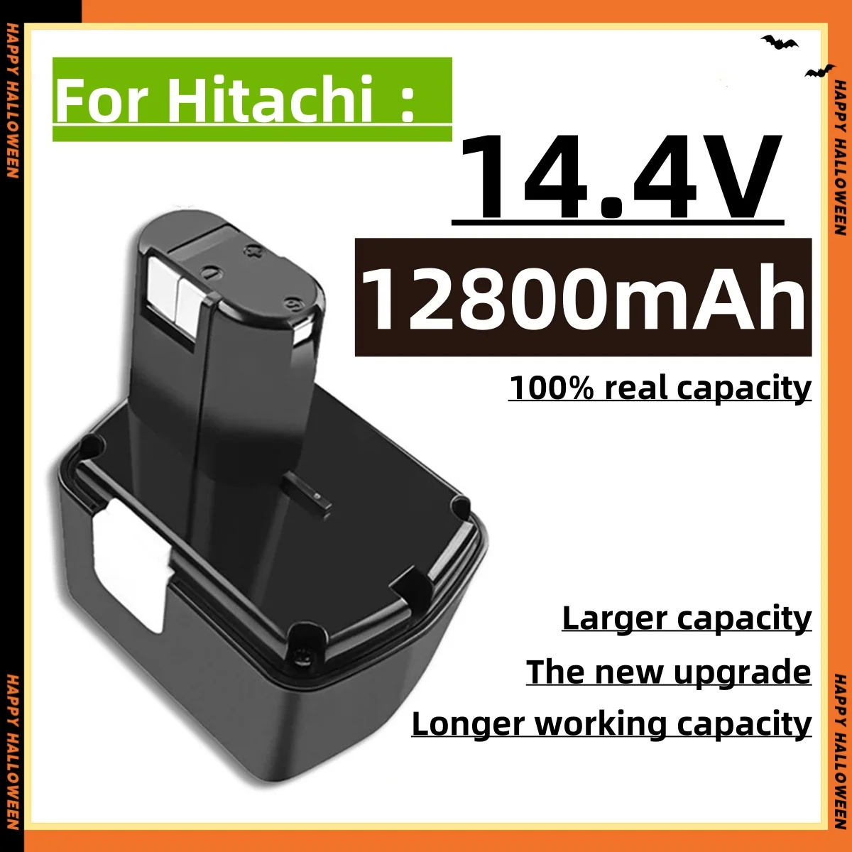 

Hitachi power tool battery 14.4V 12.8Ah NI-NH screwdriver battery High quality lithium-ion batteries approved by CE and UL.