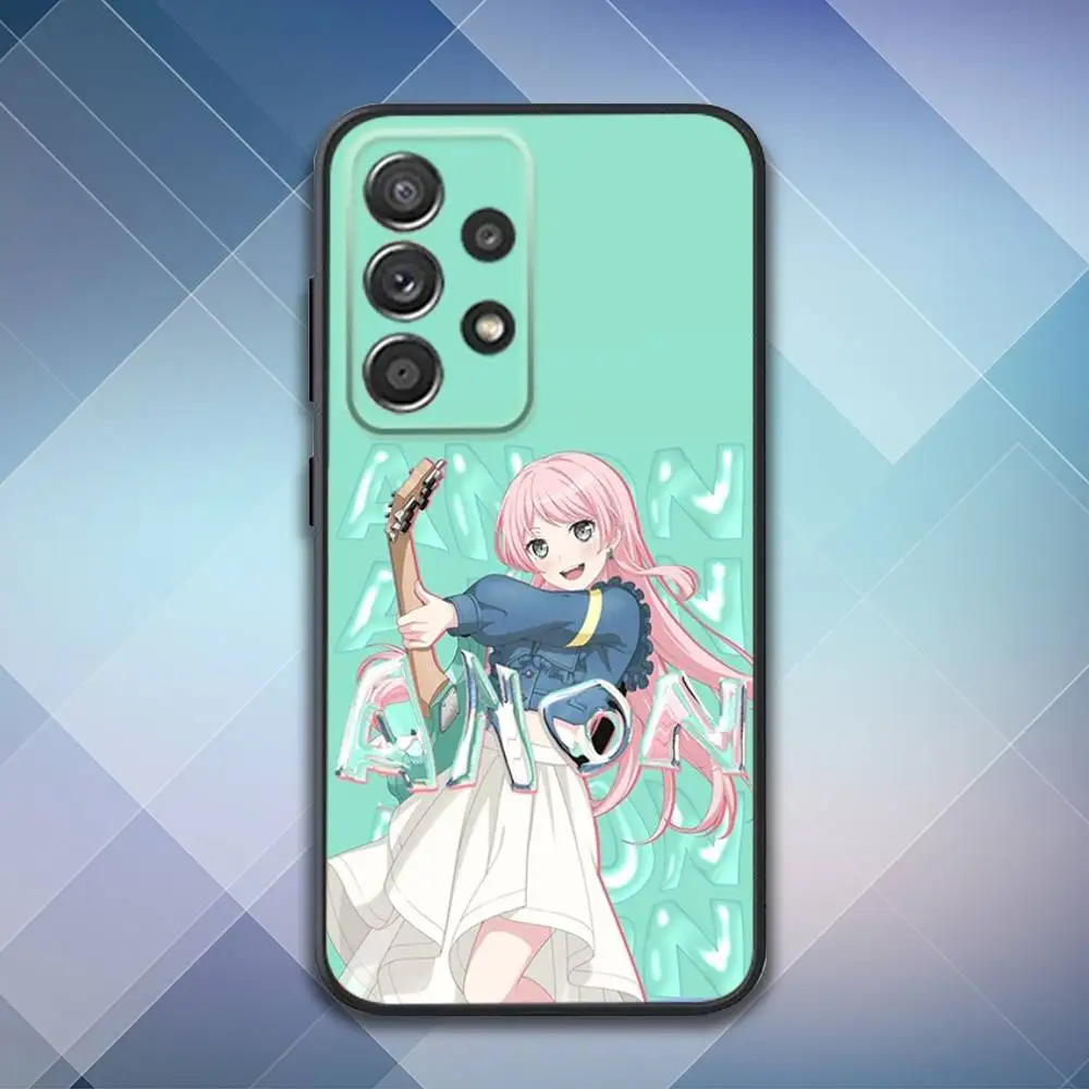 حافظة هاتف BanG Dream M-Mygo لهاتف سامسونج S25، S24، S21، S22، S23، S30، Ultra، S20، Plus، Fe، Lite، Note، 10,9,5G غطاء أسود