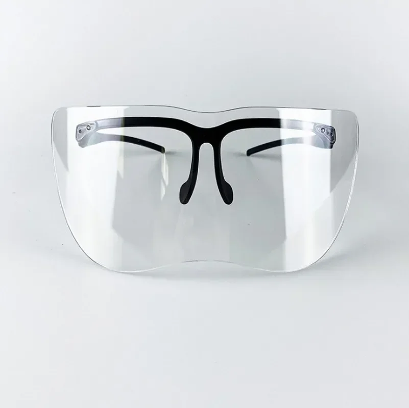 Classic Face Sheild Goggles Sunglasses Spectacles Anti-fog Face Mask Splash Half Face Shield Anti Blue Light Glasses Masks