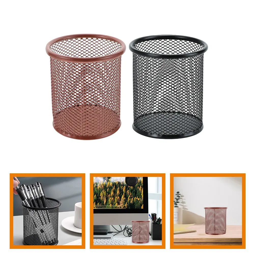 2-pecas-de-suporte-para-canetas-em-malha-de-aco-inoxidavel-com-acabamento-liso-organizador-de-material-de-escritorio-para-mesa-design-antiderrapante-para-escritorio-sala-de-estudo-e-escola