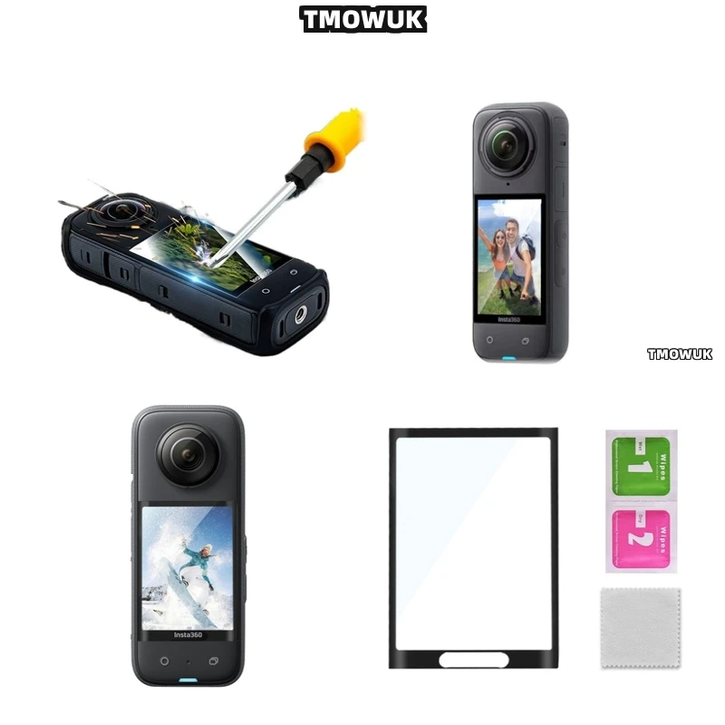 

For Insta360 X3/X4/X5 GPS Transparent Skin Full Body Coverage Scratch-Resistant Surface Defender