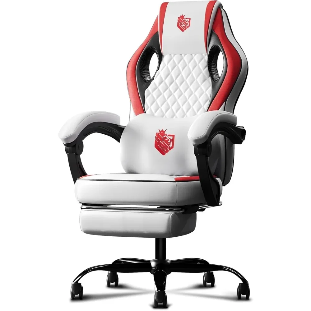 

Gaming Chair,with Footrest and Lumbar Support,Ergonomic Office Computer Chair,Adjustable high Backrest Game Chair