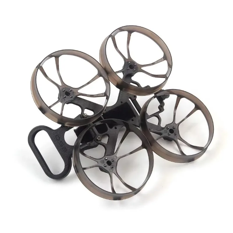 قطع الغيار-Kopis Cinewhoop طقم إطارات Holybro مقاس 2.5 بوصة - لوحة سفلية من ألياف الكربون، واقي المروحة |   استبدال قطع الغيار FPV