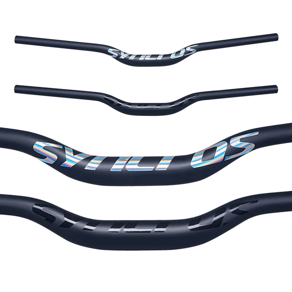 

Syncros Carbon Bike Handlebars Mountain Bicycle Handlebar 13 Degrees Swallow-shaped Handle Bar 31.8mm Rise Bars 580mm-760mm