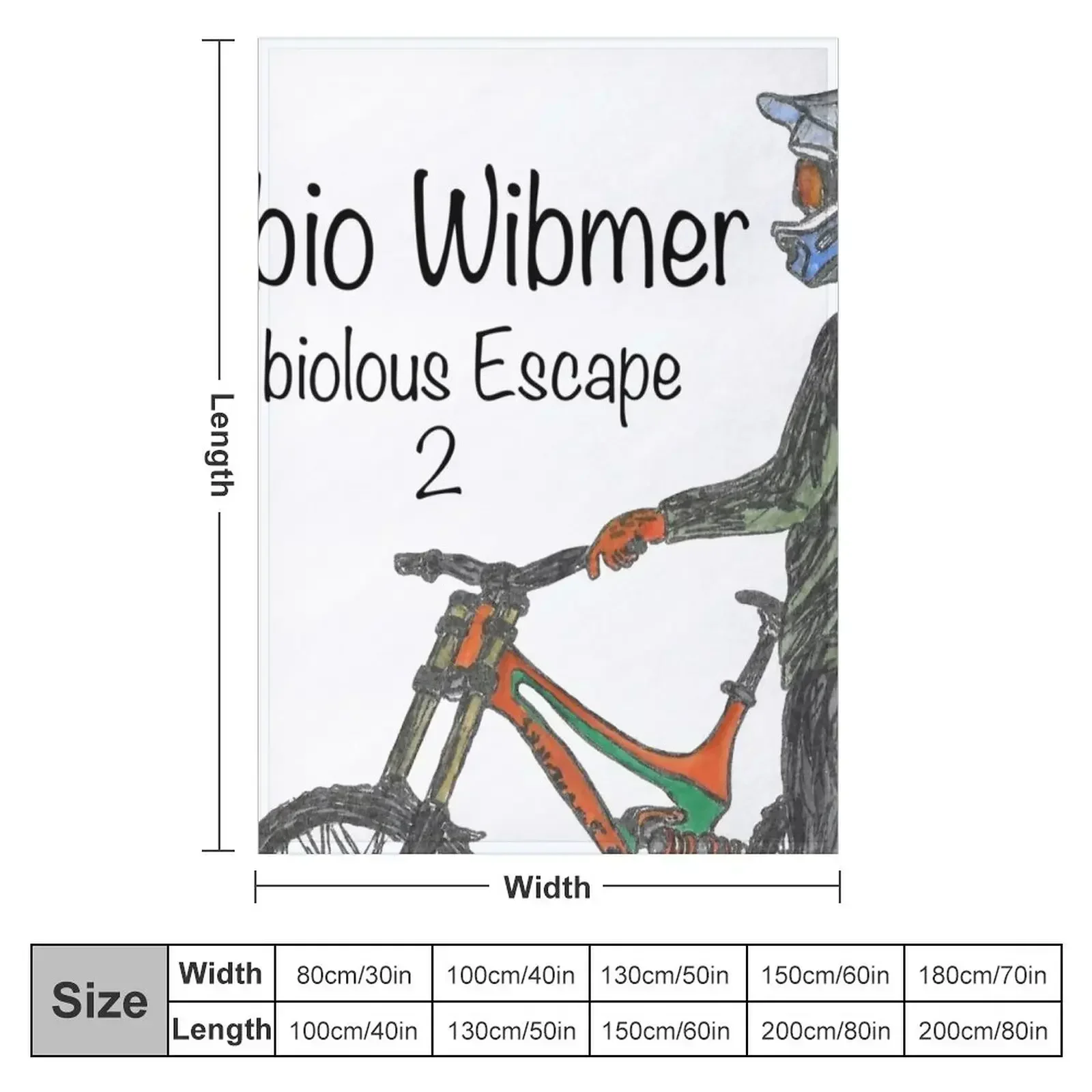 Fabio Wibmer Fabiolous Escape 2 Throw Blanket couch cozy soft plush fuzzy picnic outdoor blanket