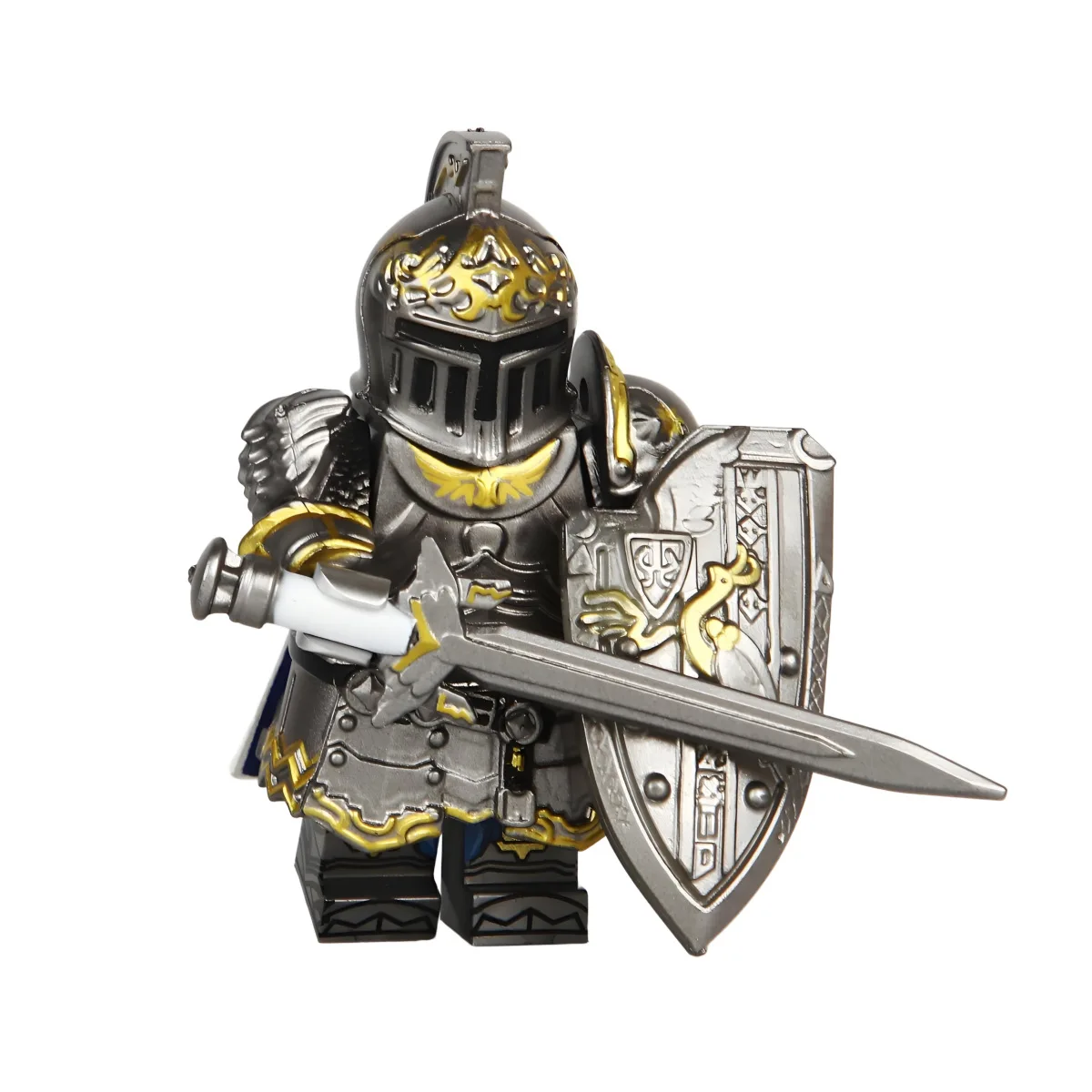 Standard Knight Set Kede Shenluo Warrior Saros Final Fantasy Assembled Block Man Toy Compatible