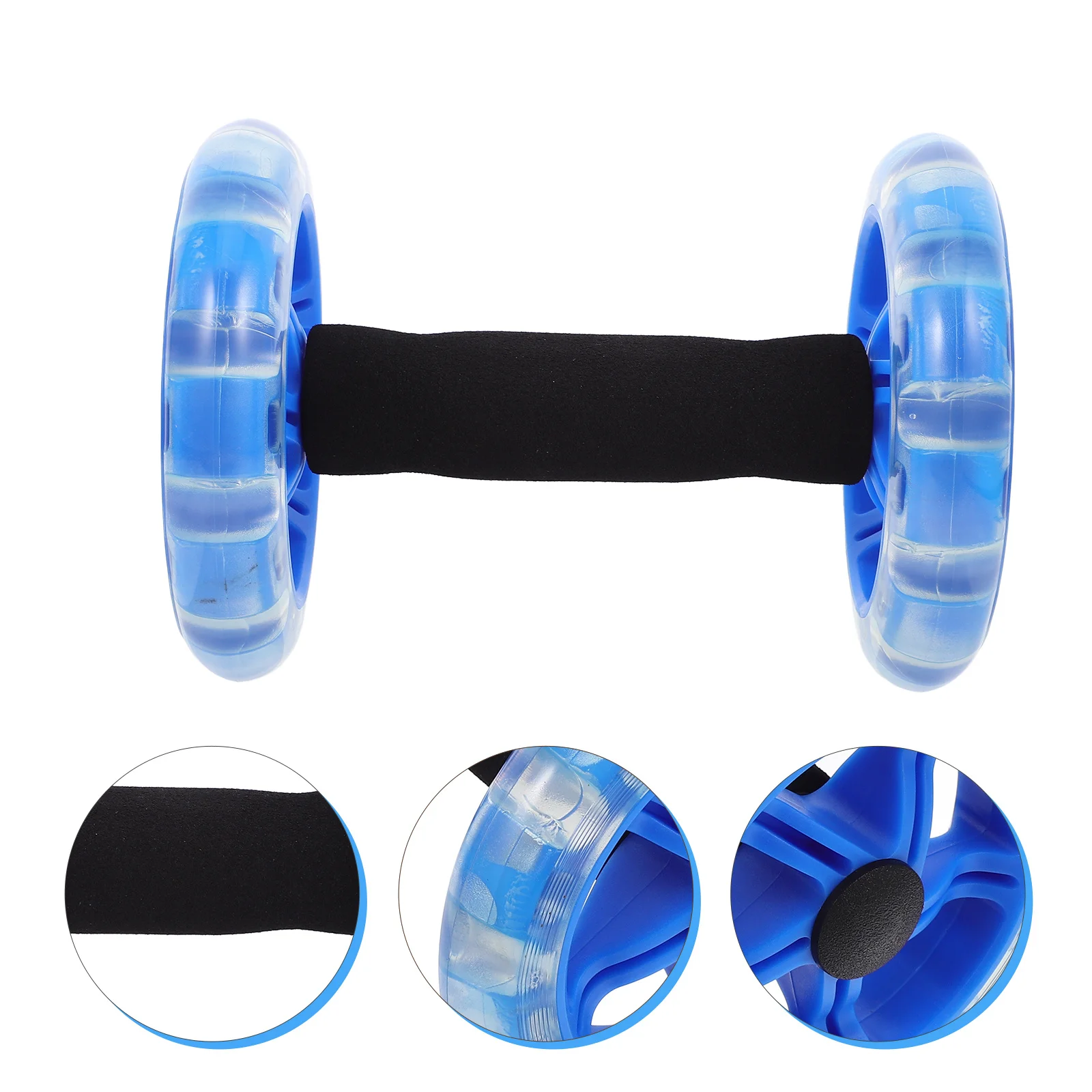 

Ab Roller Wheel Blue Dual-Wheel Fitness Device For Abs Core Training Lightweight Exercise Equipment For Men Women Lose