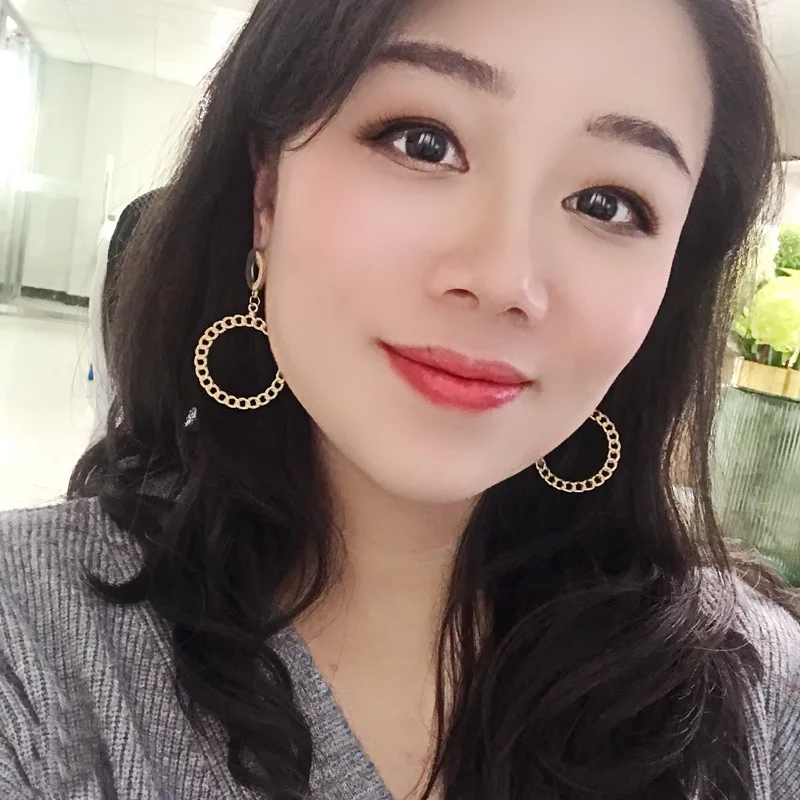 Simple in fact, earrings Internet celebrity trinkets 2020 earrings new women's Dongmen, earrings wholesale