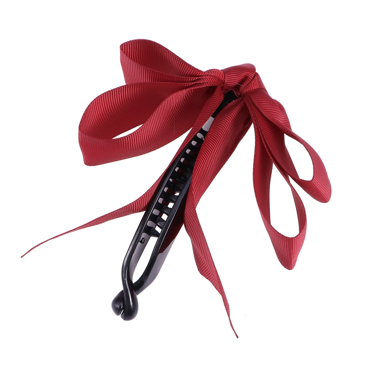 

Elegant Bowknot Hair Claw Clips Multicolor Black Grey Lightweight Durable NonSlip ShowerHair Protection StylingTool Hair