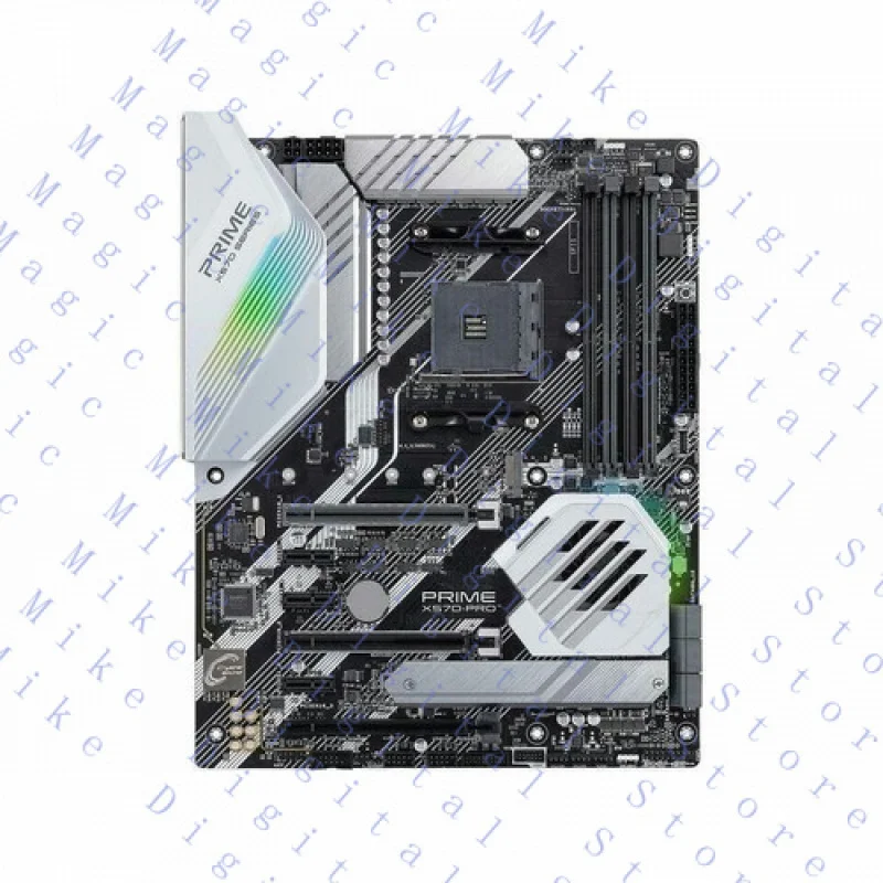 

UU FOR ASUS Prime X570-Pro Motherboard AM4 PCIe Gen4 Dual M.2 HDMI Support AMD R7 5800x