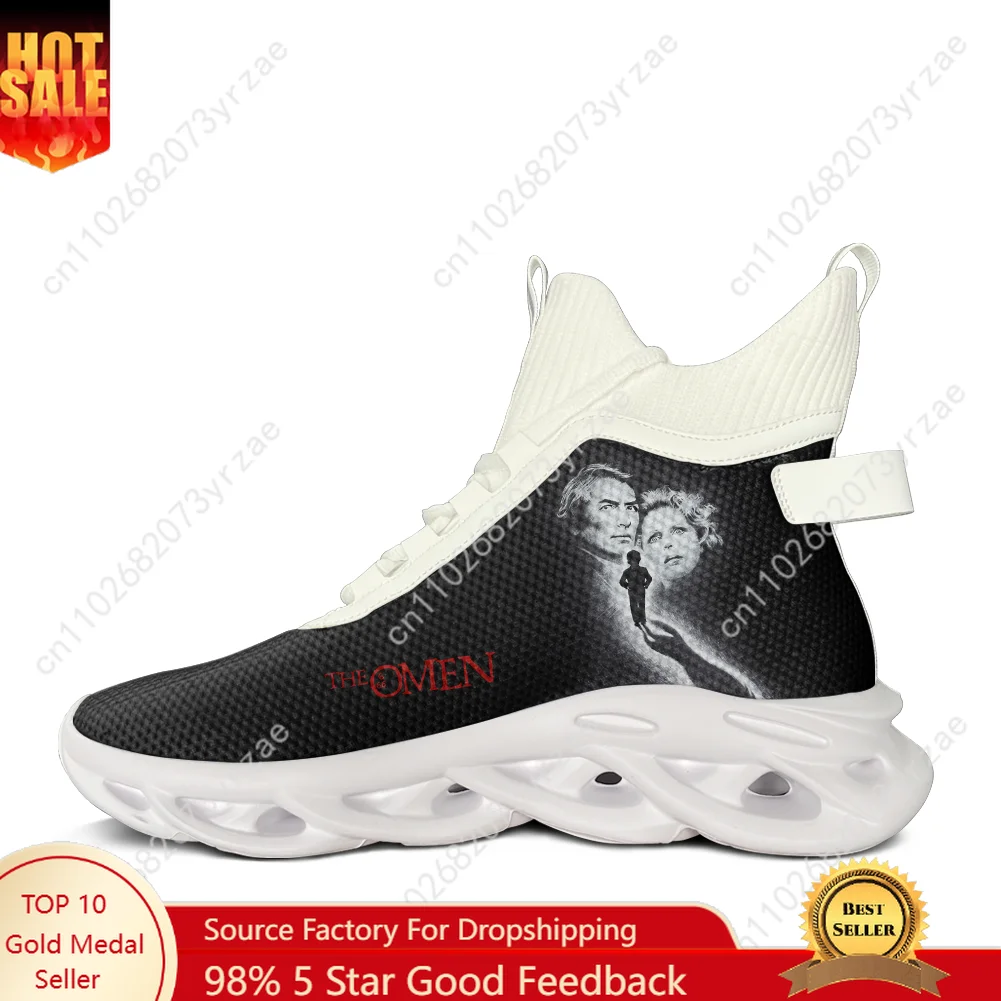 

The Omen High Top Flats Sneaker Mens Womens Teenager Sneakers High Quality Personalized Fashion Casual Shoe Custom Made Shoes