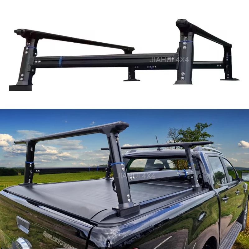 For Ford Ranger PX1 PX2 PX3 2012-2022 Amarok Hilux Navara Load Bed Cargo Rack For Roller Shutter Tonneau Cover