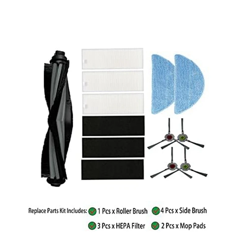 Suku cadang pengganti Aksesori vakum robotik Yeedi K650