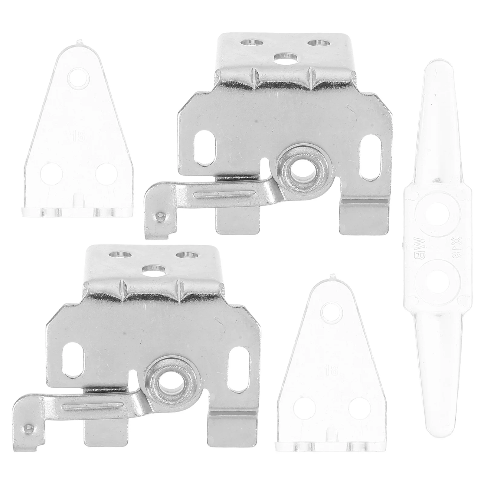 

1 Set Blind Bottom Rail Hold Clips Metal Brackets Drywall Anchors Screws Installation Accessories For Curtain Track Support