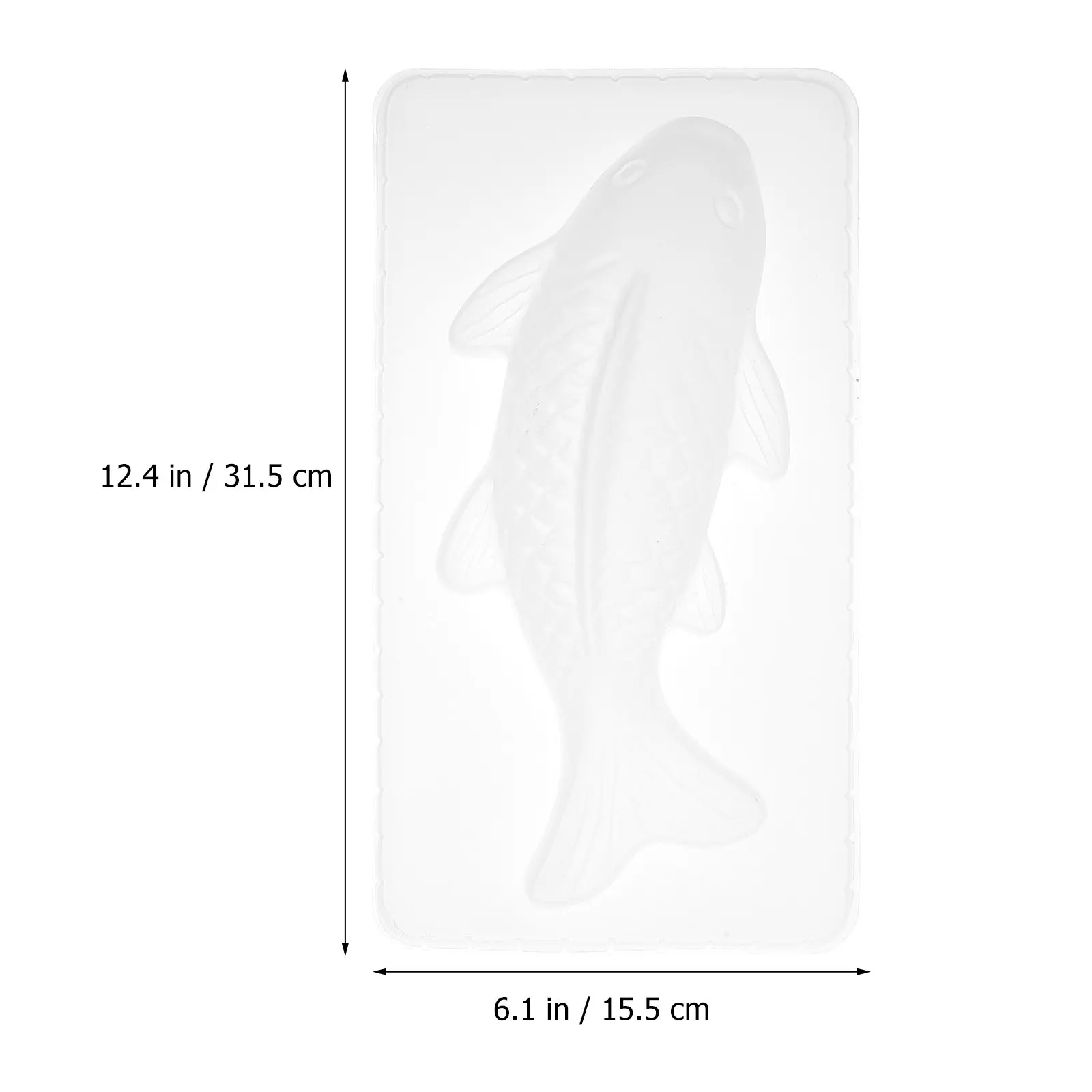 3Pcs Fish Shape Rice Cake Mold Premium Heat Conductive Nonstick DIY Jelly Chocolate Baking Mold Compact Lightweight Kitchen Tool