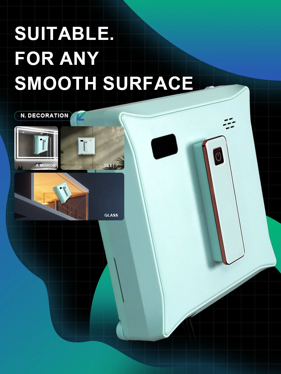 Vacuum cleaning robot, intelligent memory, high-vacuum vacuum cleaner, laser sensor, glass cleaning robot