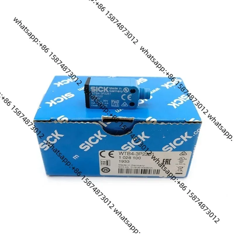 WTB4-3P2261 Si ck W4-3 Series Photoelectric Sensor Block PNP Output Photoelectric Switch WTB4-3P2261