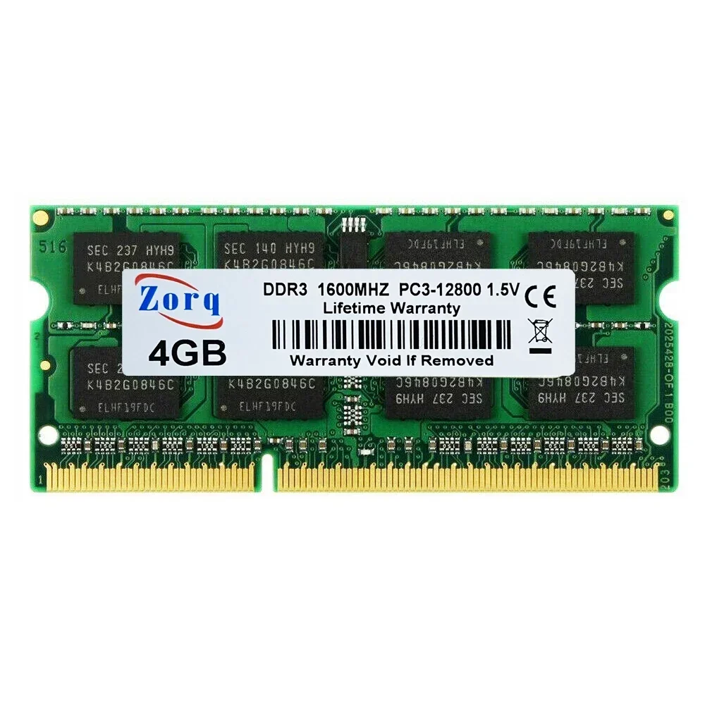 DDR2 DDR3L DDR4 4GB 8GB 16GB 2133 2400 2666Mhz Sodimm PC3 10600 12800 PC4  19200 21300 Notebook 1333 1600 Laptop RAM Memory