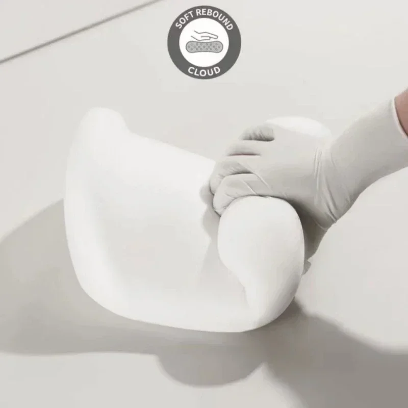 وسادة مريحة للرقبة في السيارة، وسادة رأس سيارة من إسفنج الذاكرة، وسادة حزام كتف قابلة للتعديل، تستخدم لتخفيف آلام الرقبة عند قيادة الأجزاء #5