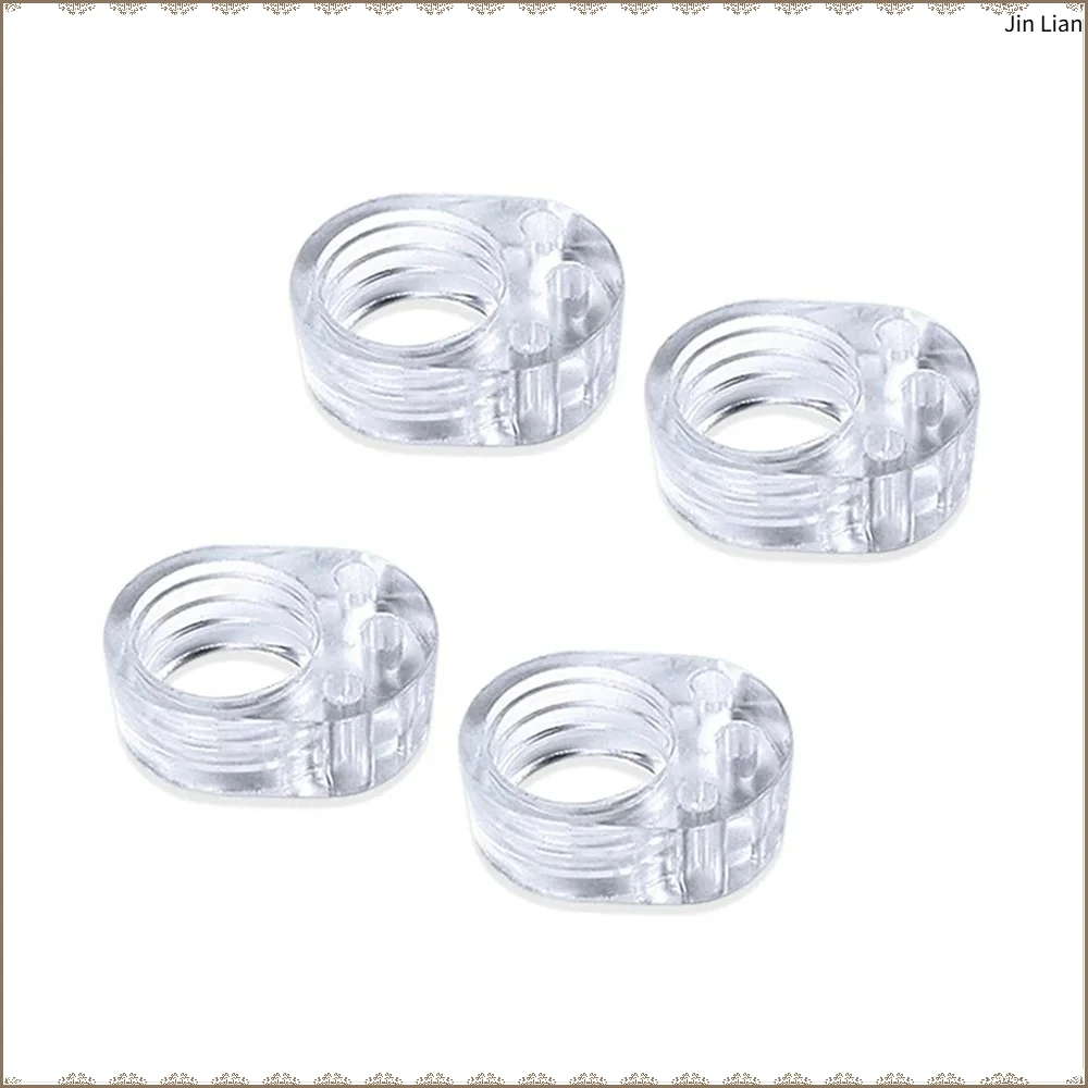 Silicone world Door Stopper Transparent Silica Gel Door Handle Buffer Wall Protection Doorknob Bumper Walls Furniture Protective