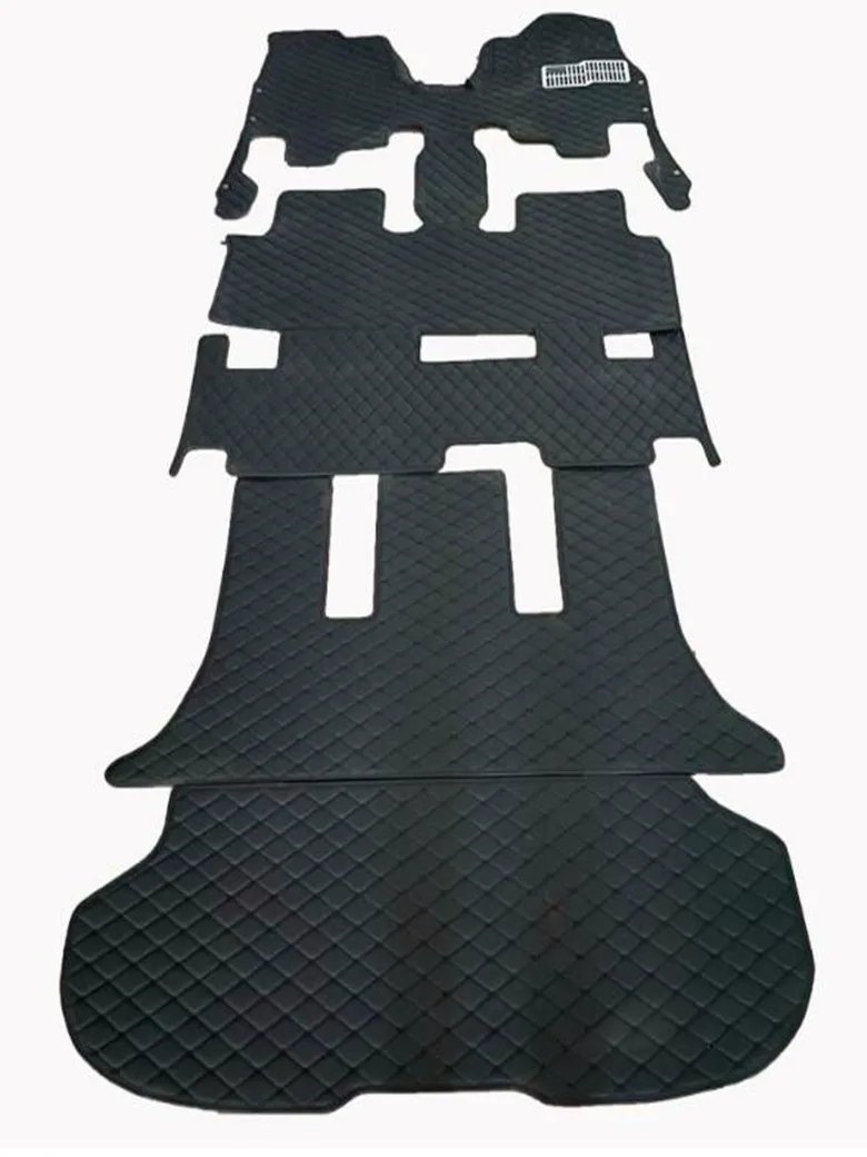 

Full set Rugs, Custom special car floor mats for Right Drive Honda Step WGN Stepwgn RK 2015-2010 7 8 seats waterproof carpets