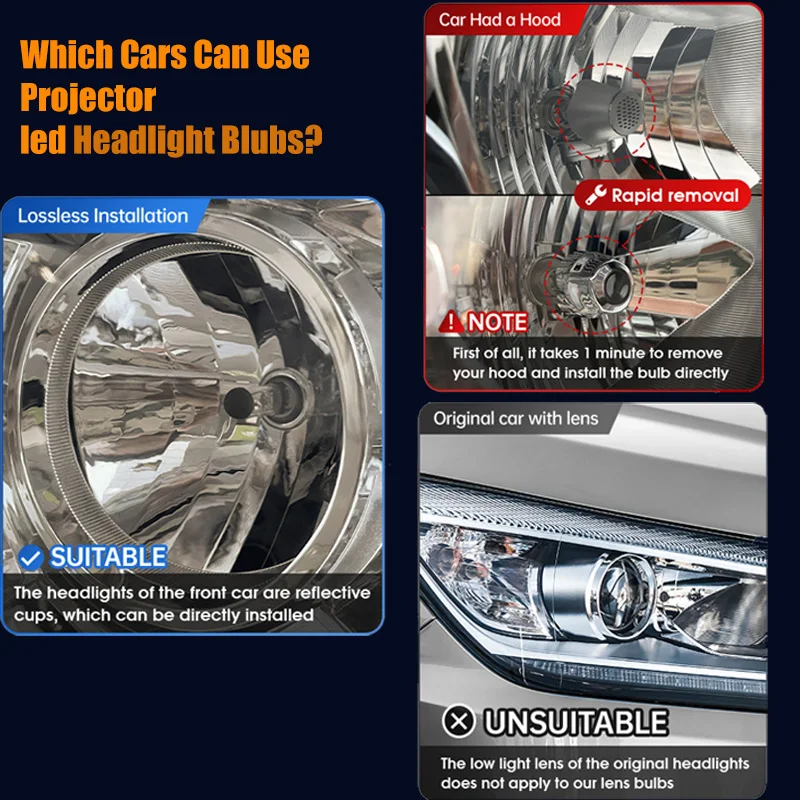 2 قطعة H4 جهاز عرض (بروجكتور) ليد عدسة 30000LM 60 واط Canbus المصابيح الأمامية H4 Bi LED العدسات توربو مروحة أضواء السيارة LHD 6000 كيلو عالية منخفضة مصباح شعاع