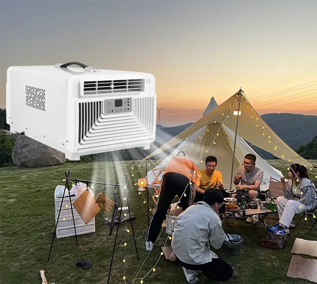 

High Quality Pick Up Car Ac 110v 220v Electric Best Portable Camping Air Conditioner For Rv Outdoor Indoor