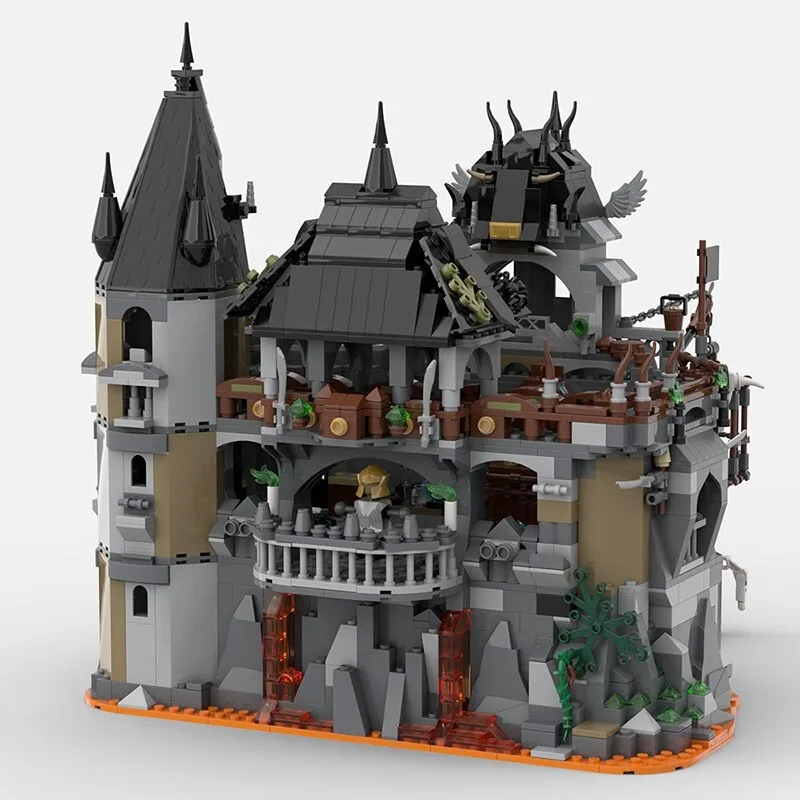 

Игры Lava Bastion Castle Модель Строительные блоки Архитектура дома Модульные кирпичи Развивающая коллекция игрушек для детей Подарки