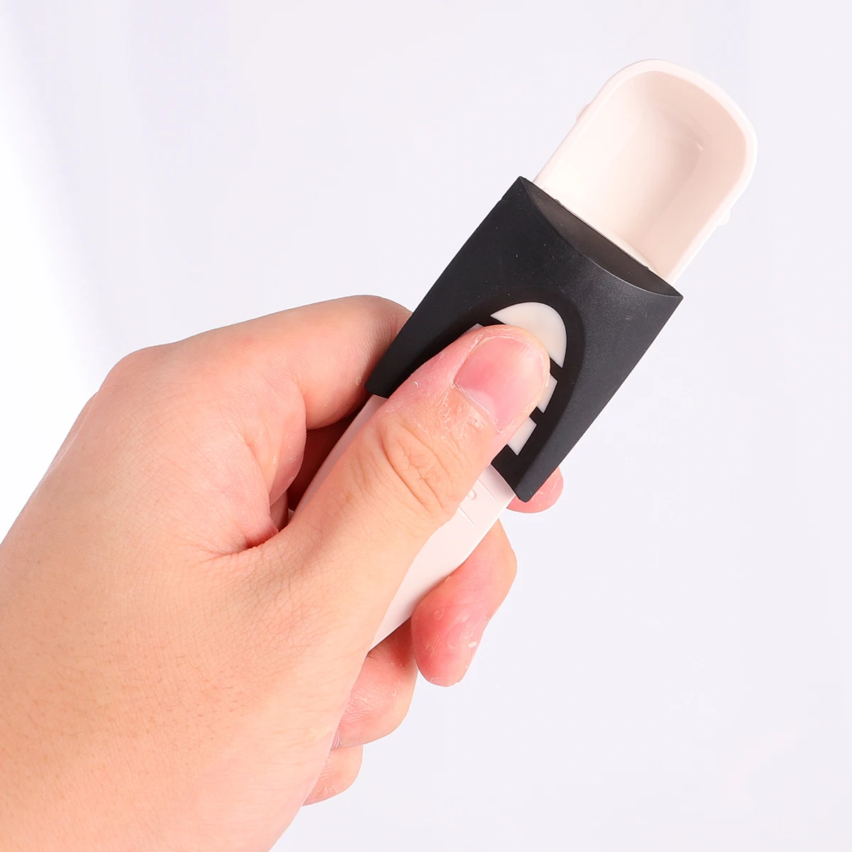 

1pc Adjustable Measuring Spoon Double End Baking Scoop White Kitchen Measuring Tool For Food Preparation Baking