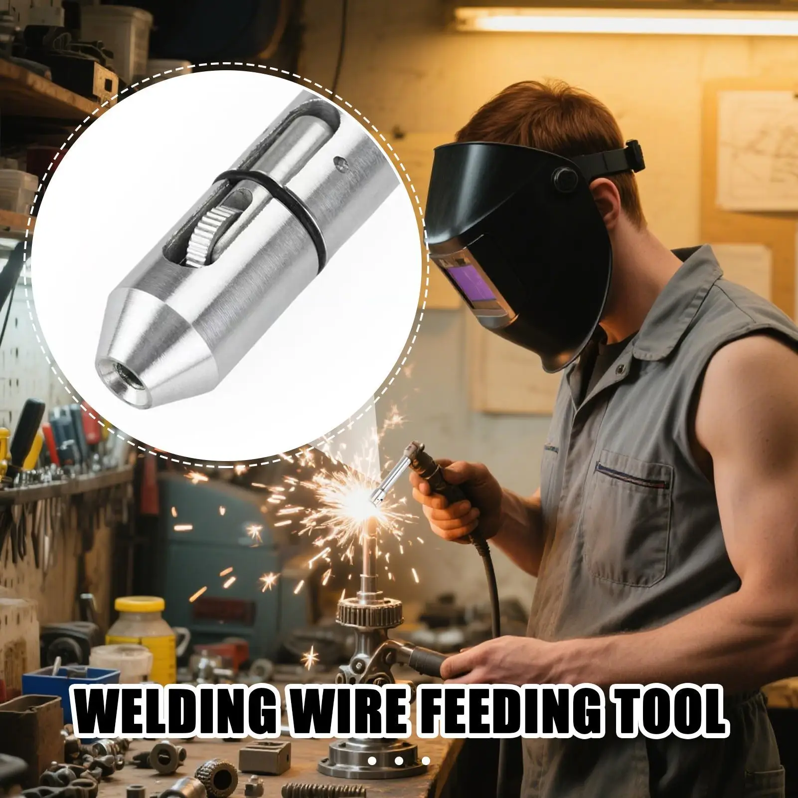 

Wire Feeder Welding Wire Pencil Filler Precise Professional Comfortable Grip Finger For Mechanics Projects Welders Maintenance