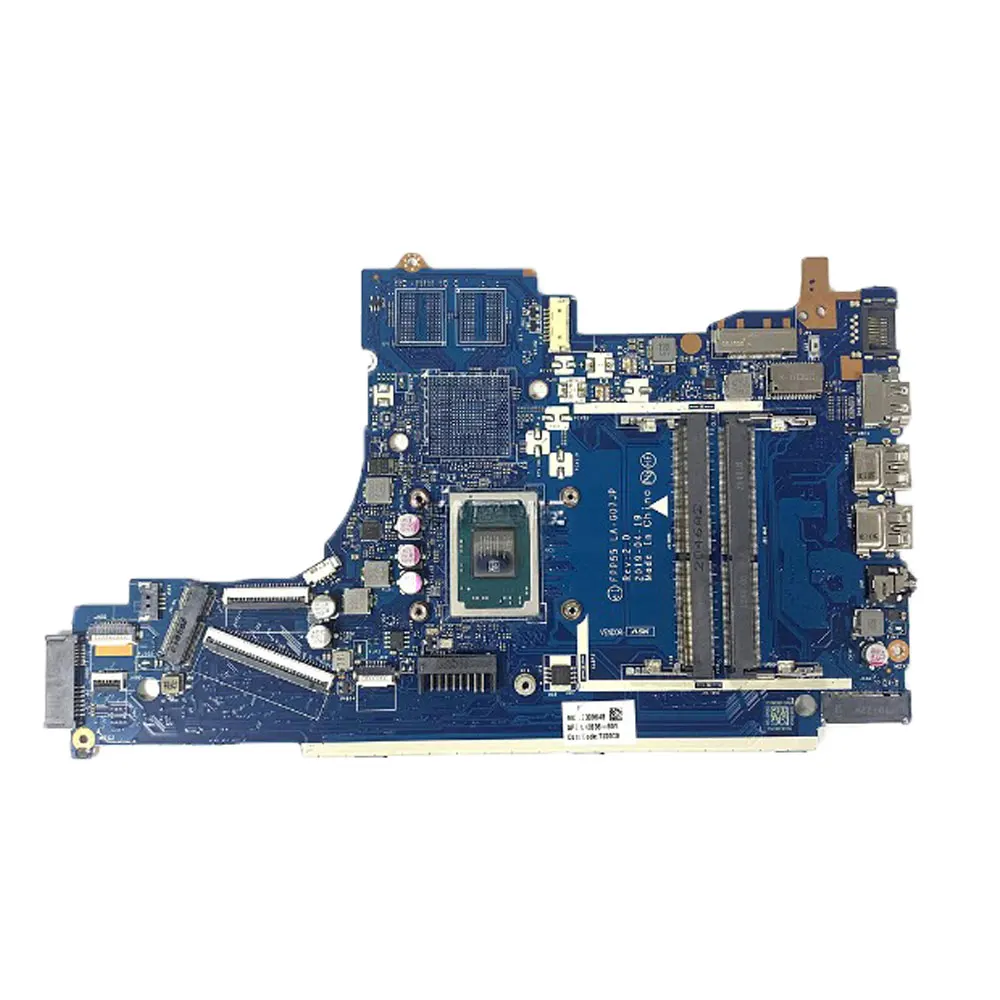 FPP55 LA-G07JP is suitable for HP 15-DB 15-DX 15T-DB laptop motherboard L92836-001 L46515-601 L46515-001 R3 R5 R7 CPU DDR4 Test