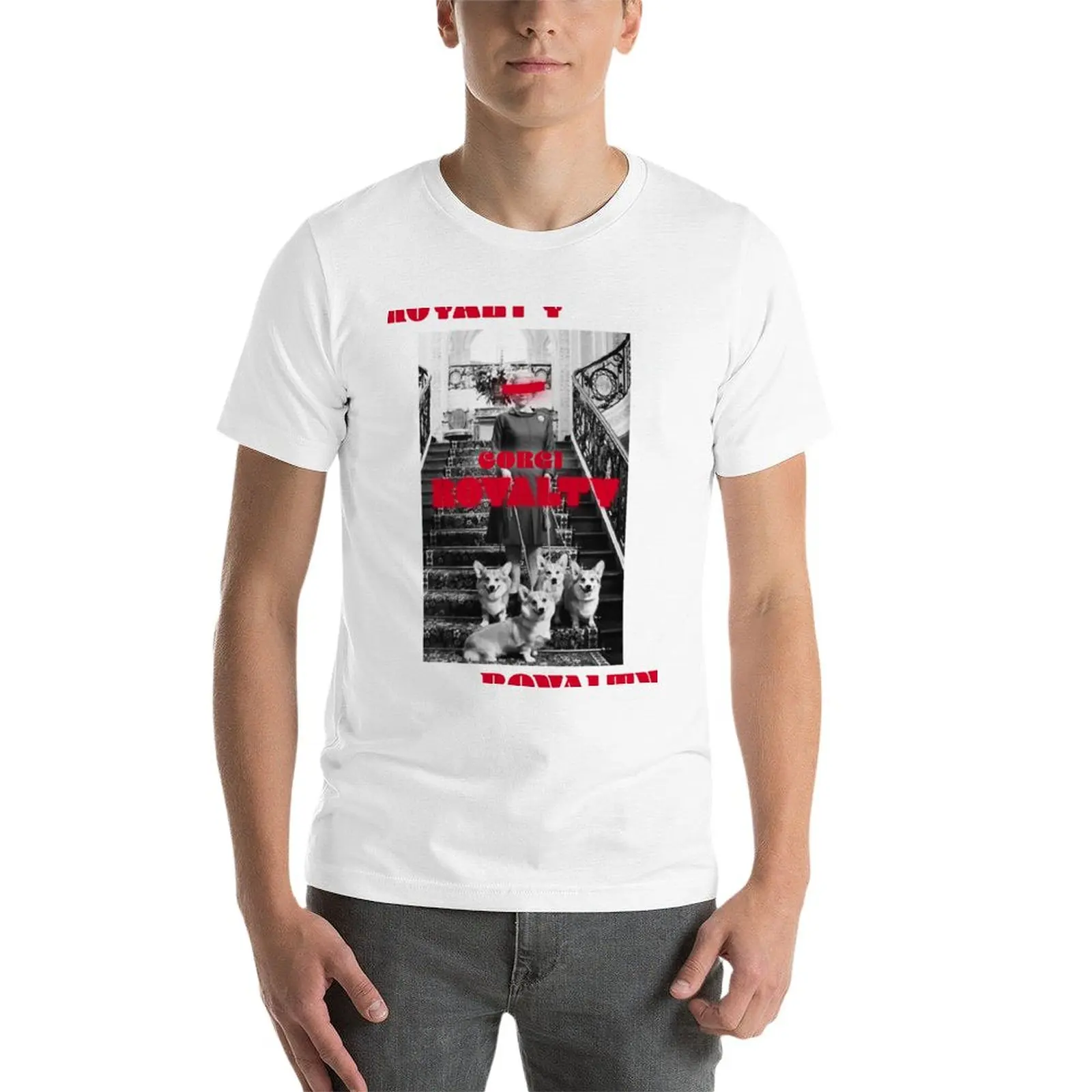 New RP Charity - 'Corgi Royalty' T-Shirt summer top sweat shirts new edition t shirt mens tall t shirts