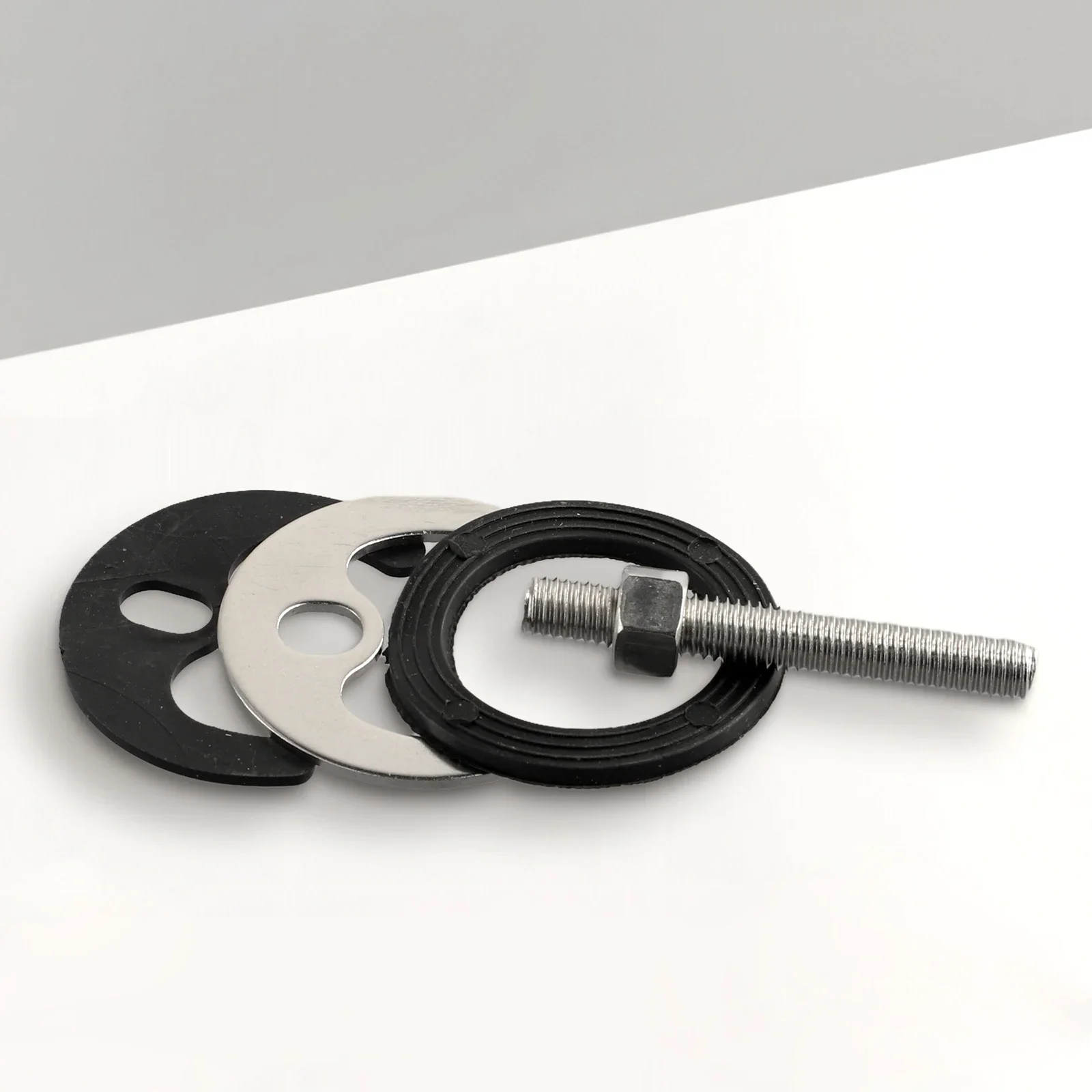 Monobloc Tap Installation Kit Includes Stainless Steel Bolt ABS Bracket Rubber Gasket And 33 48mm Washers For Sink Mounting