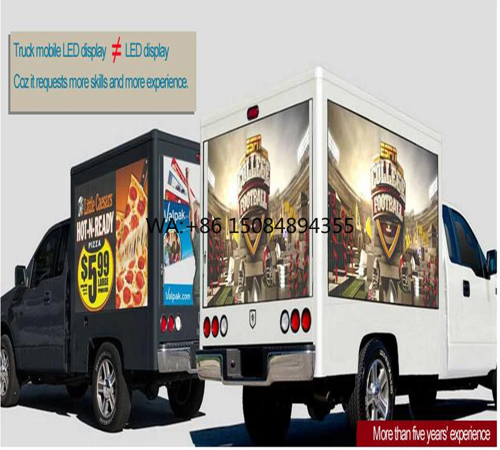 

Outdoor LED Mobile Advertising Mini Food Truck/Advertising Scooter LED Outdoor Display Signage