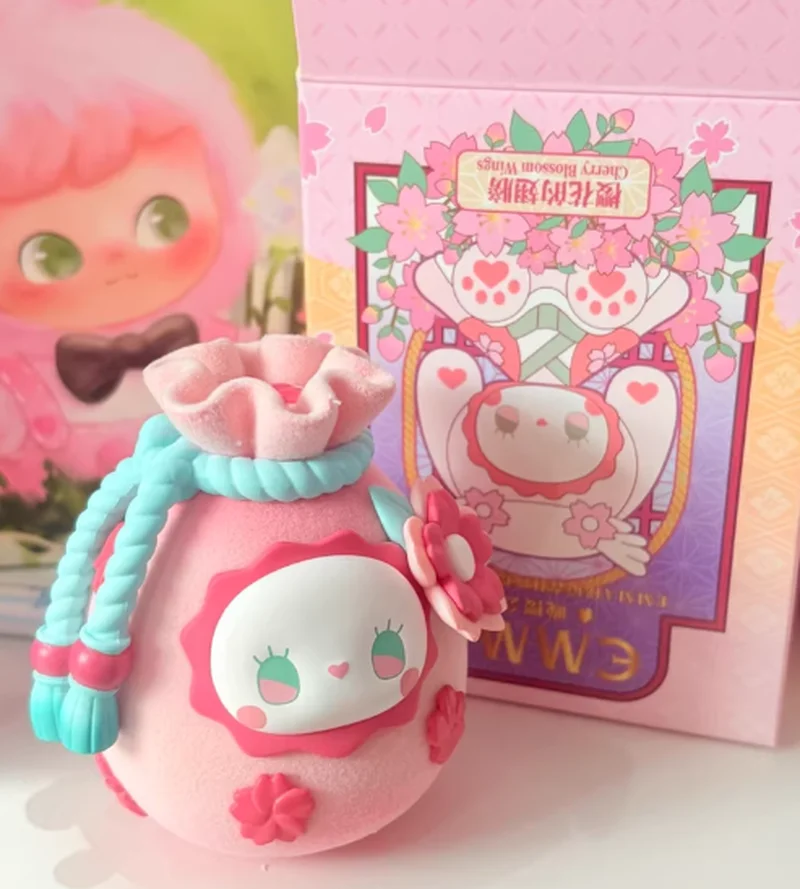 الأصلي EMMA سر الغابات زهر الكرز صندوق أعمى لعبة عصرية لطيف دمية فتاة هدية عيد ميلاد لعبة الطرفية الديكور #3