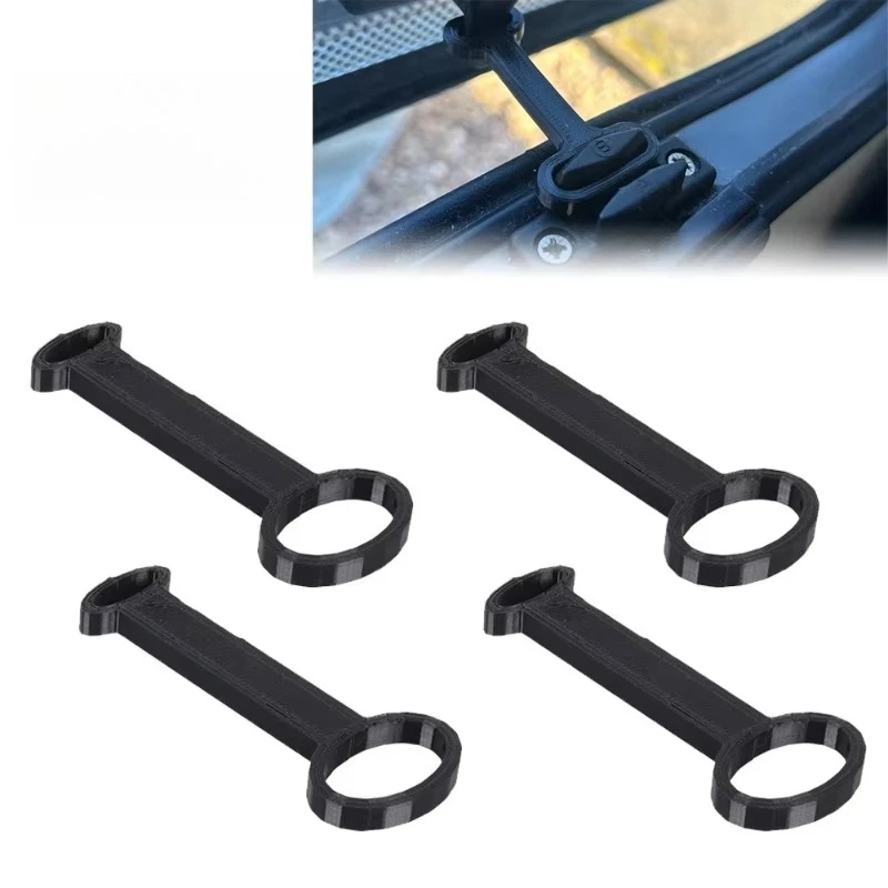 4Pcs Caravan Motorhome Window Ventilation Stay For PolyPlastic Windows RV Camper Accessories Automobiles Parts