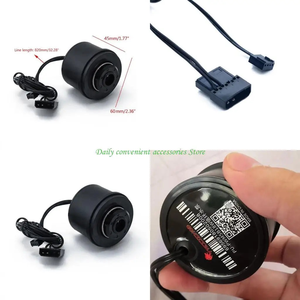 

97QB Suspension Mute D5 Water PWM Automatic Speed Regulation Water Cooling Water 1300L/H Head 5 meters PU-PWM5B18W