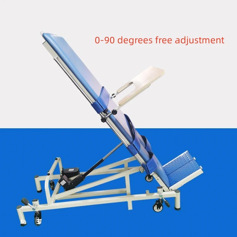 emergency medical supplies Multifunctional Electric Physiotherapy Standing Training Bed Upright Tilt Rehabilitation Equipment Me