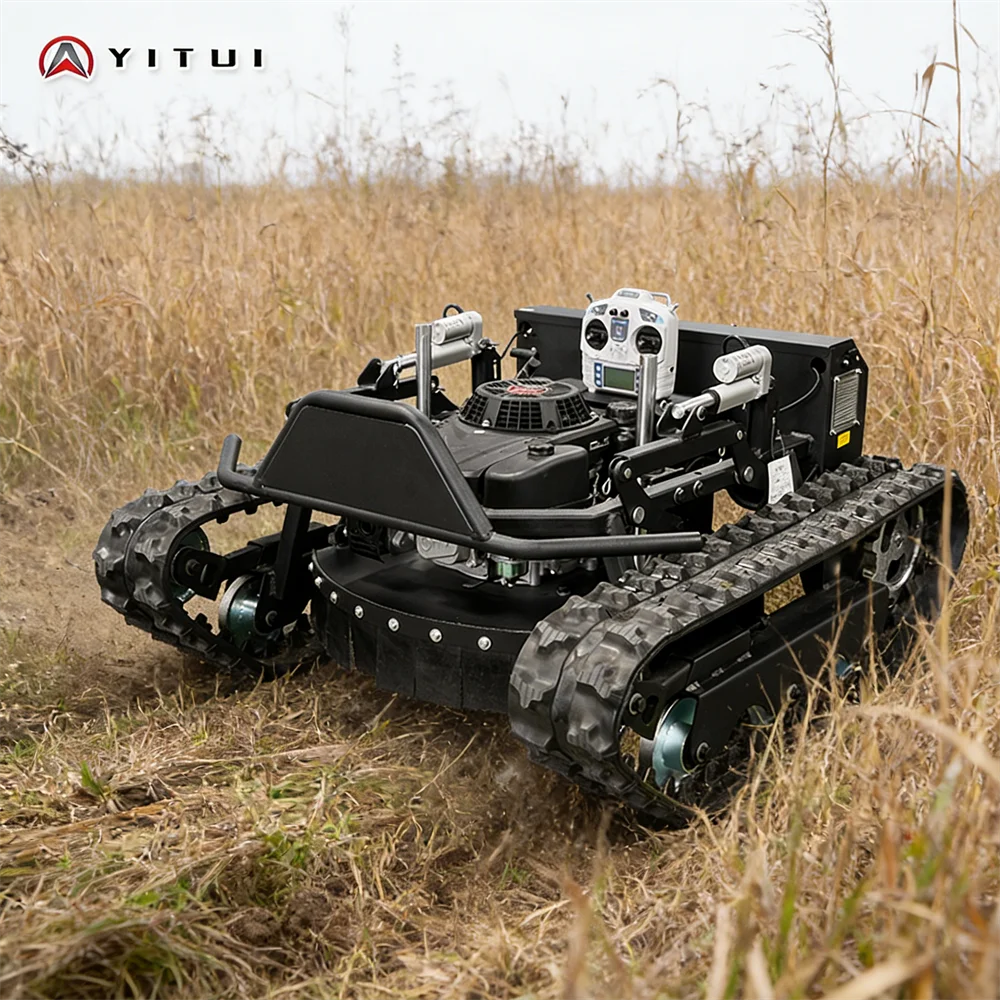 

Customized More Terrain Using Weeding Machine Wireless Remote Control Type Household Crawler Lawn Mower Is Cheap