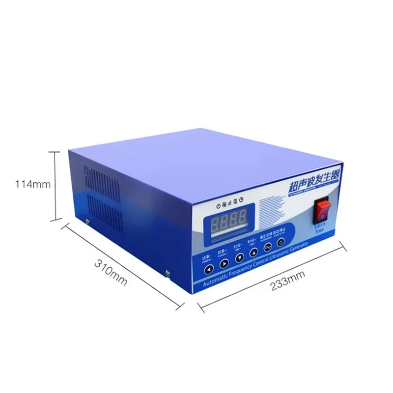 THD-M6 Small Ultrasonic Generator 28K Ultrasonic Cleaning Machine 600W 25KHz-40KHz with LCD Display