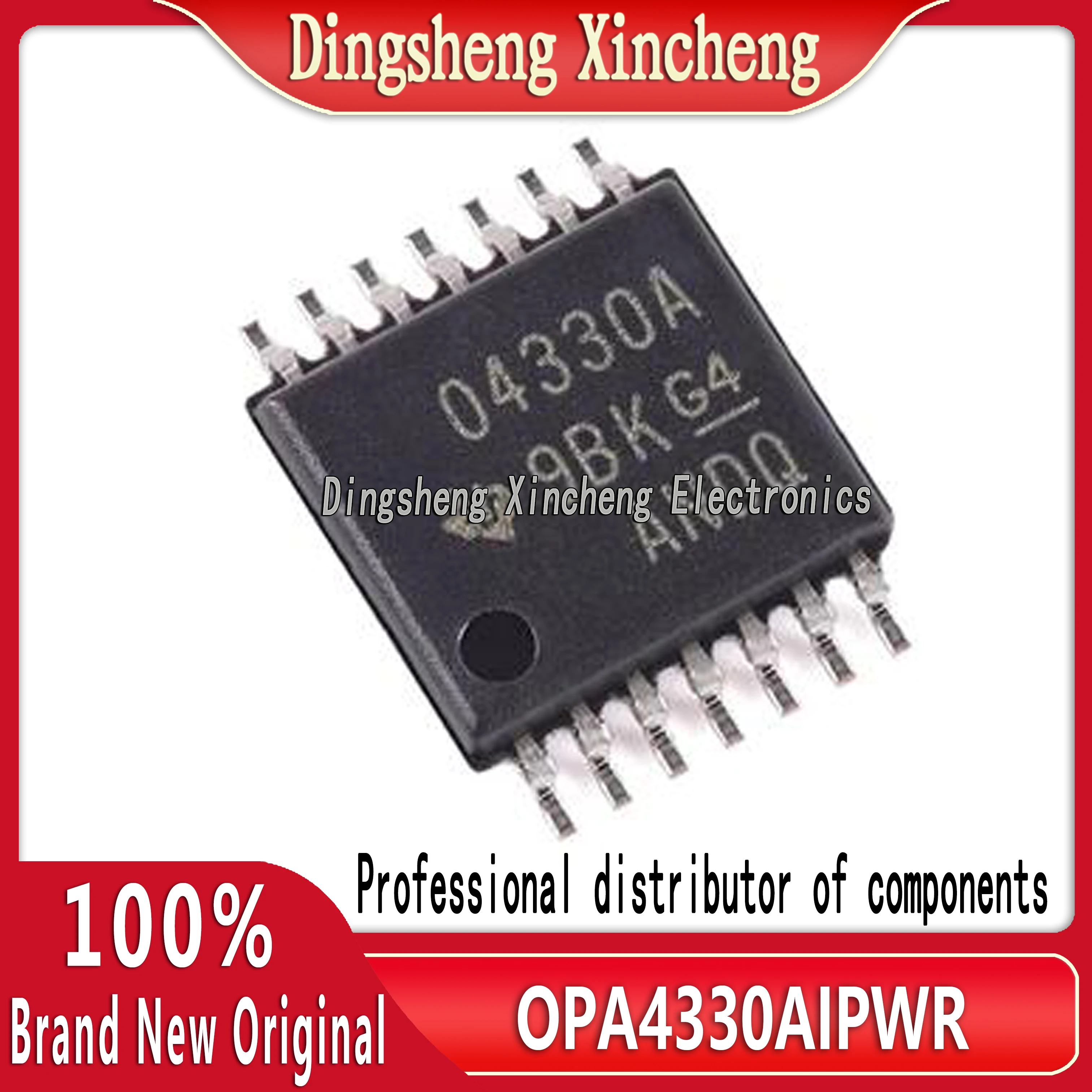 New genuine OPA4330AIPWR screen printed 04330A TSSOP-14 precision operational amplifier