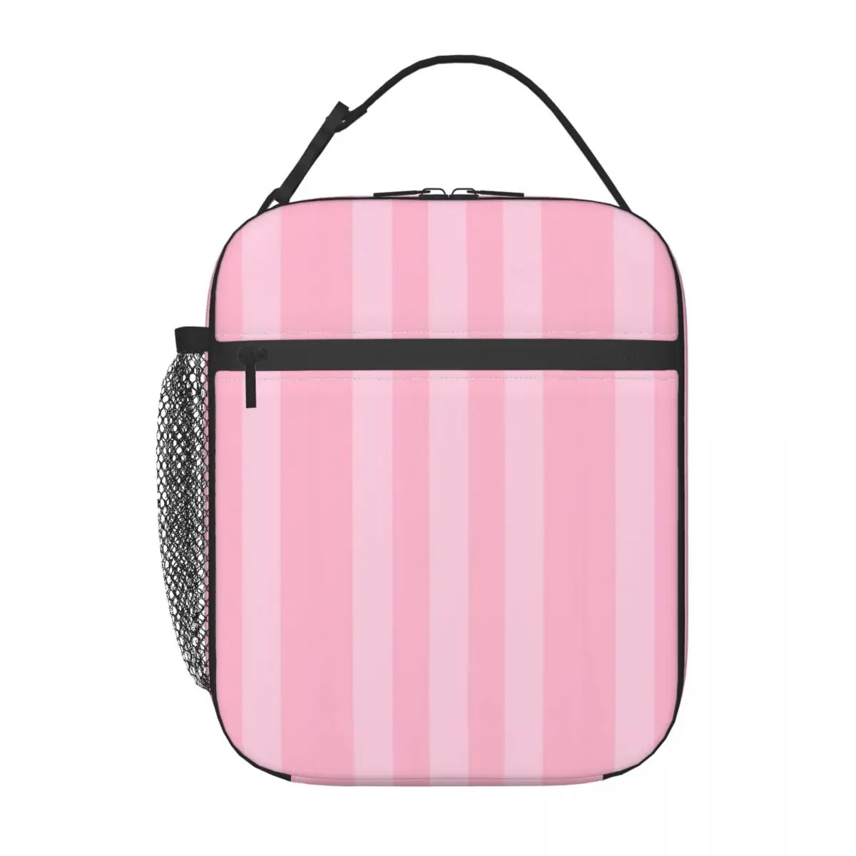 

Pink Victoria Illustration Letters Print Lunch Bag For Adult Designer Lunch Box Casual School Cooler Bag Thermal Lunch Bags