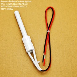 accenditore a pellet in ceramica 220V 300W Accensione rapida e resistenza alle alte temperature dell'asta di accensione del forno di particelle di legno