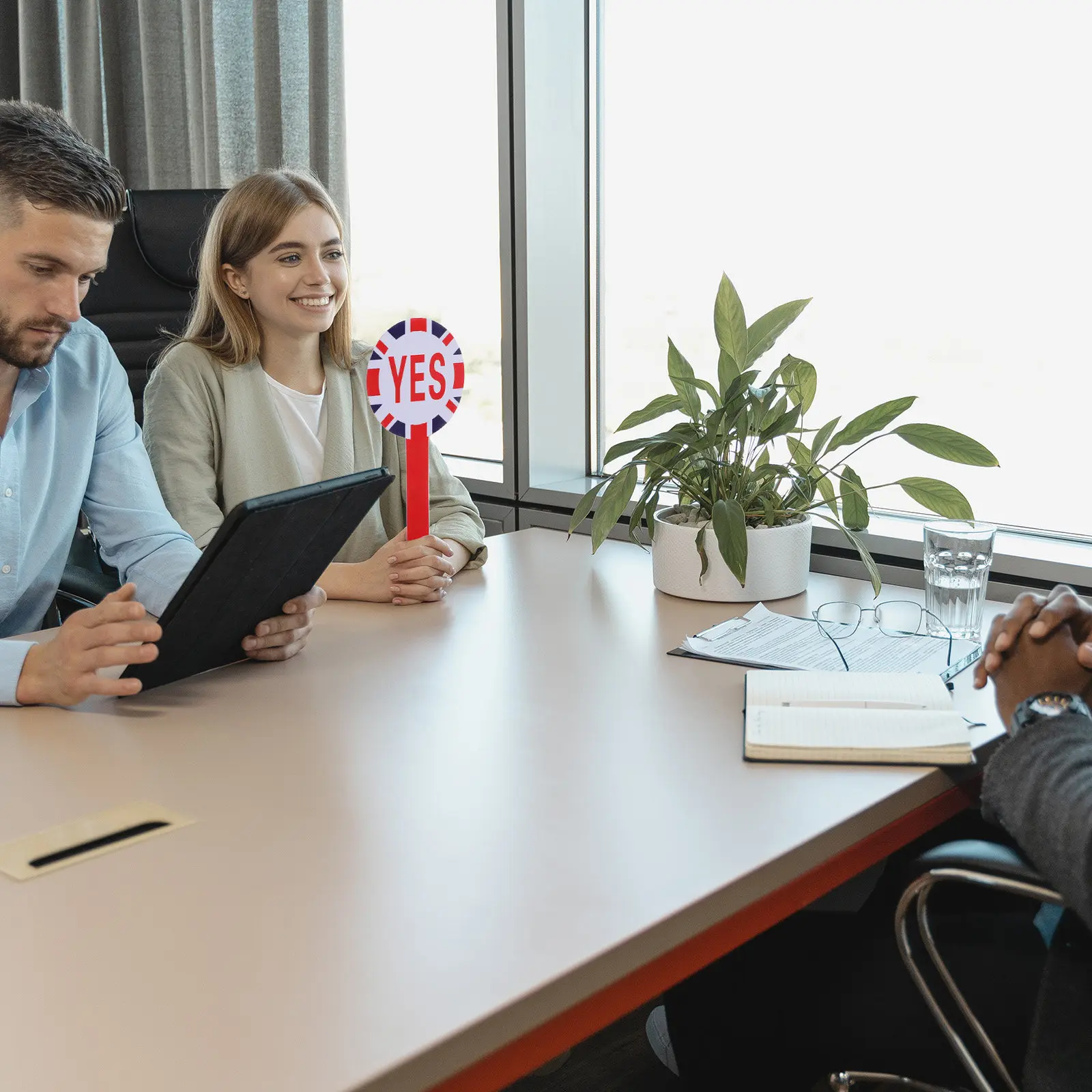 

Набор из 1 шт. Премиальная легкая пенопластовая доска для голосования (Decision Paddle) для учителей, студентов, занятий в классе, инструмент для невербальных ответов