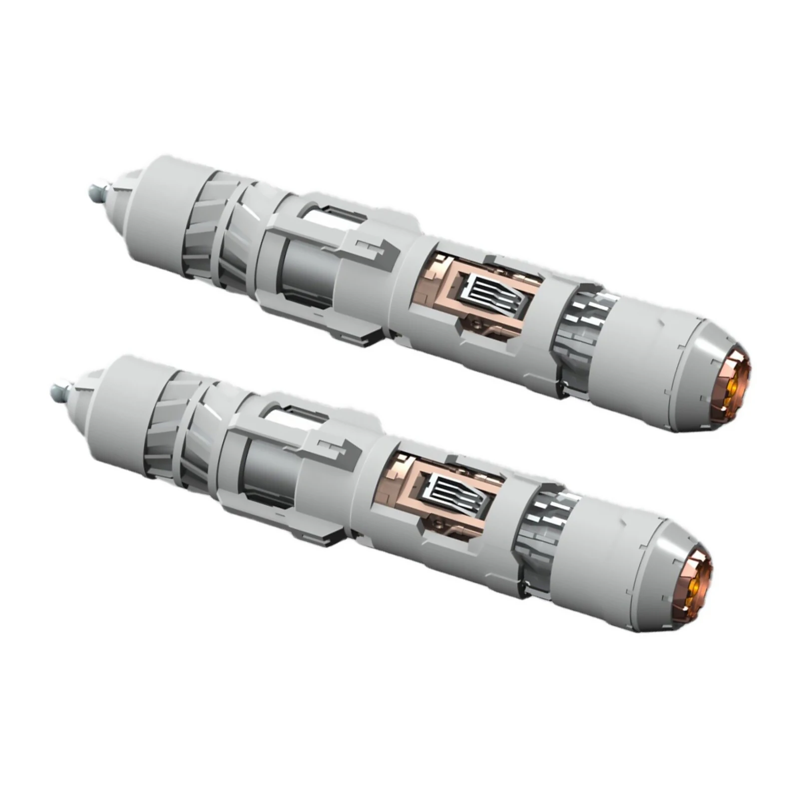 2Pcs/Set Fuel Tank Kit For Gundam HG 1/144 Nightingale Model Toys Accessory 3D Printed Fuel Rod For MG 1/100 Sazabi ver ka Model