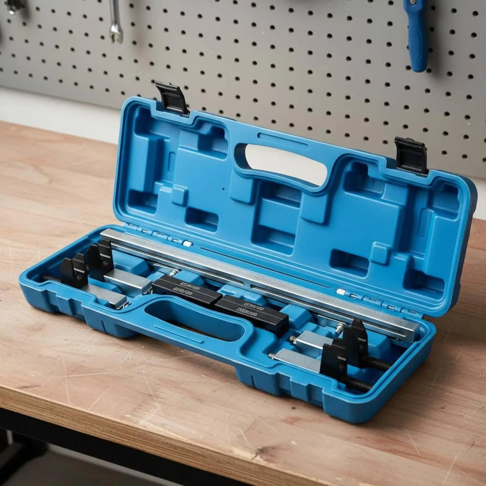 Valve spring compressor tool, durable, and valve spring compressor set
