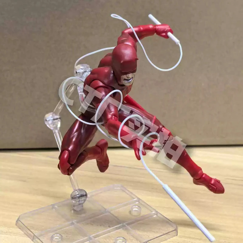 Ct Toys Daredevil Figure Mafex 223 Comic Version SHF Anime Action Figure Figurine Collection Model Kids Toys Gift 16cm